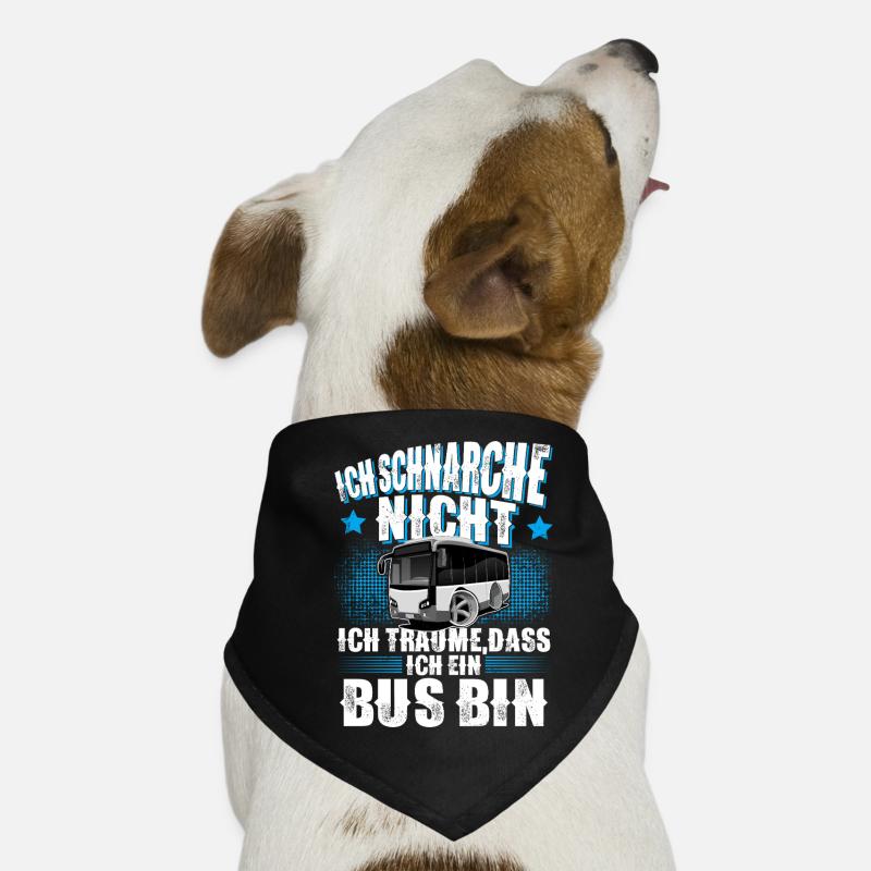 Busfahrer - Hunde-Bandana - Schwarz