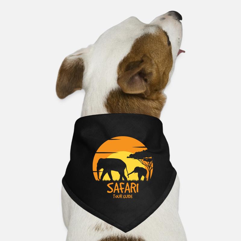 Guide de voyage Safari Bandana pour chien