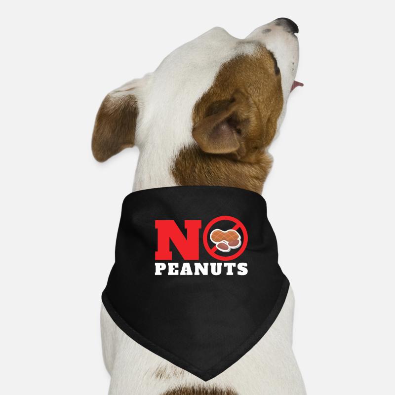 Peanut Allergy Awareness Peanut Allergic Dog Bandana