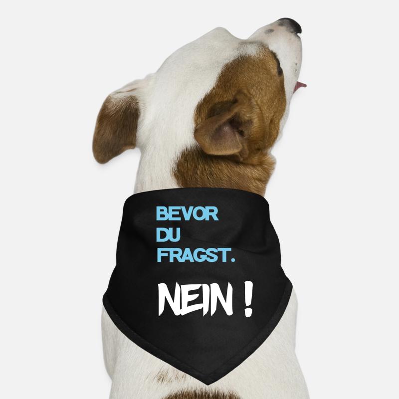 Cooler Spruch Hunde-Bandana