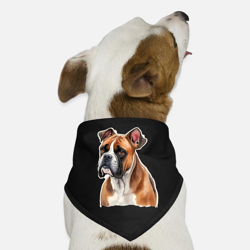 Boxer Hunde-Bandana