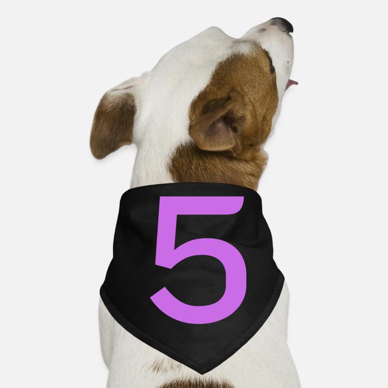 5 Hunde-Bandana