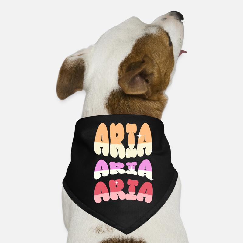 Nom de l’aria Bandana pour chien