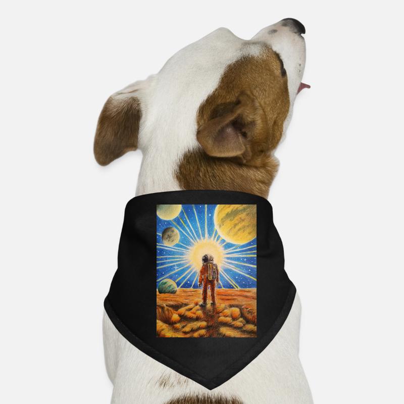 Astronaute sur Mars Bandana pour chien