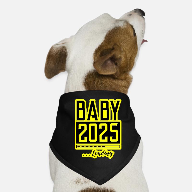 Baby 2025 Loading Babyshower Hunde-Bandana