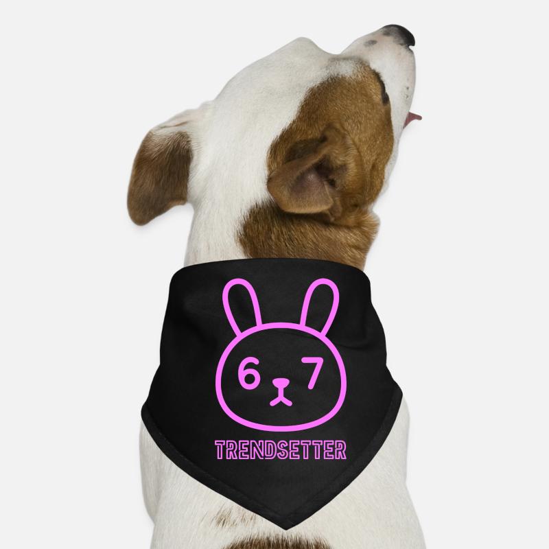 Neon Bunny 67 : Un lanceur de tendances Bandana pour chien