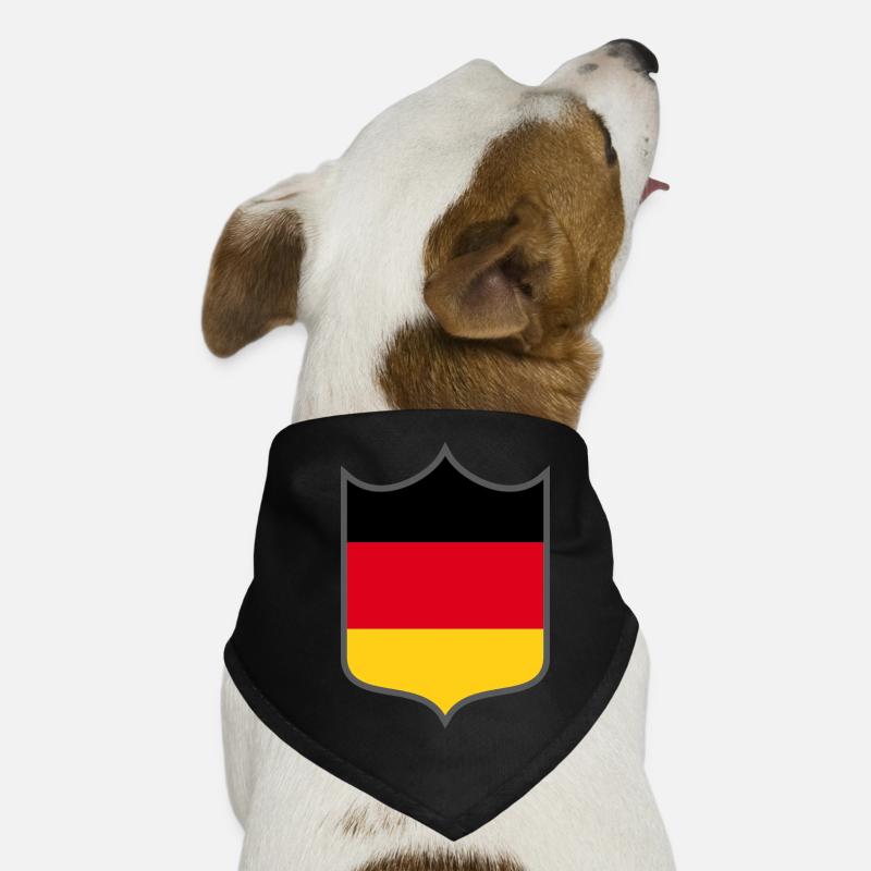 Blason du drapeau allemand Bandana pour chien