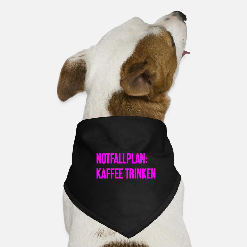 Coffee Contingency Plan Dog Bandana