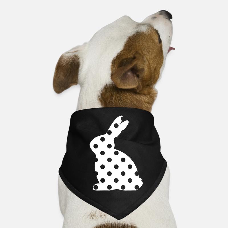 Bunny points Easter gift Dog Bandana