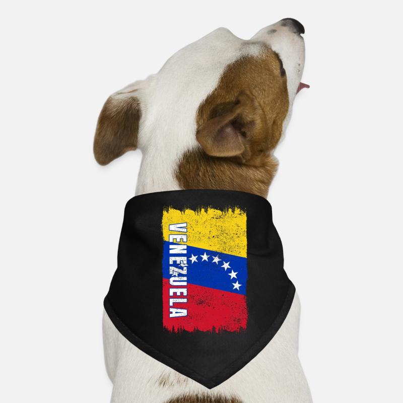 Drapeau du Venezuela Bandana pour chien