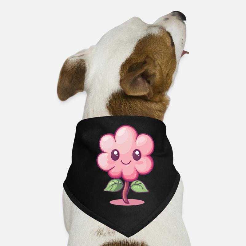 Fleur joyeuse Bandana pour chien