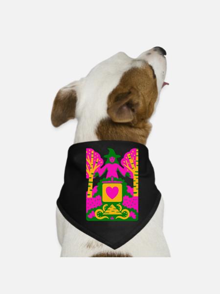 Wicca Cult - Dog Bandana - black - Front