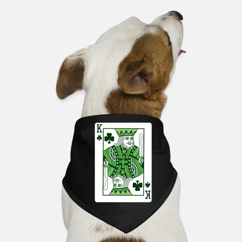 König von Shamrock St. Patrick's Irish Hunde-Bandana