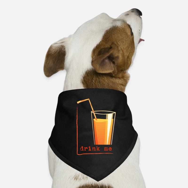 drink me in a frame Hunde-Bandana
