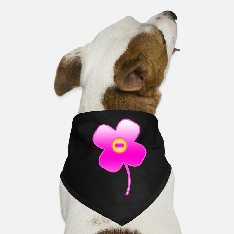 Blumen Hunde-Bandana