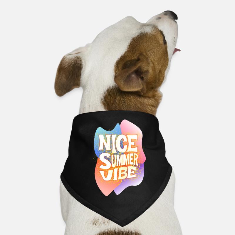 Nice summer vibe Dog Bandana
