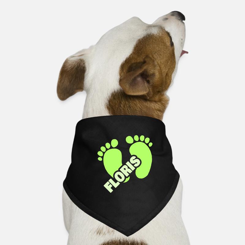 Fußabdruck Floris Hunde-Bandana