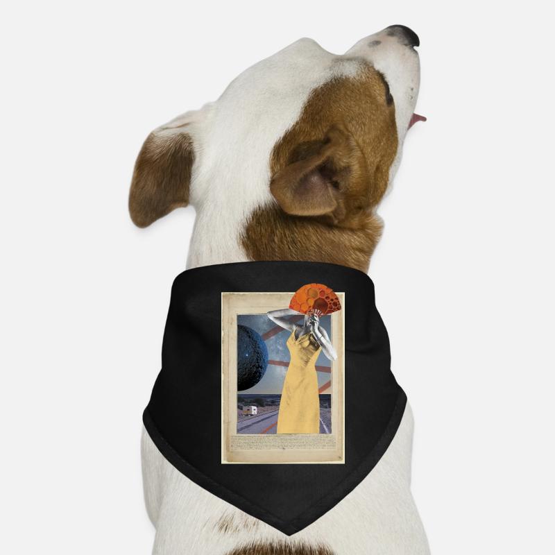 Voyageuse Aventure Van Life Route Bandana pour chien