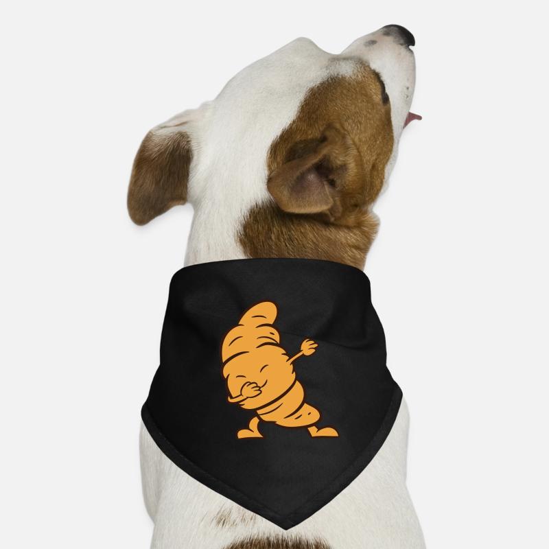 Croissant - Tamponnez, dab, dabbing dansez Bandana pour chien