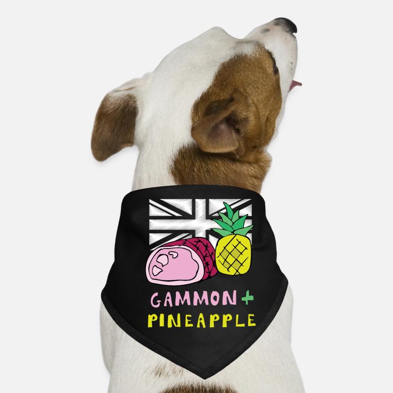 Gammon Pineapple Pop Art Tee Dog Bandana
