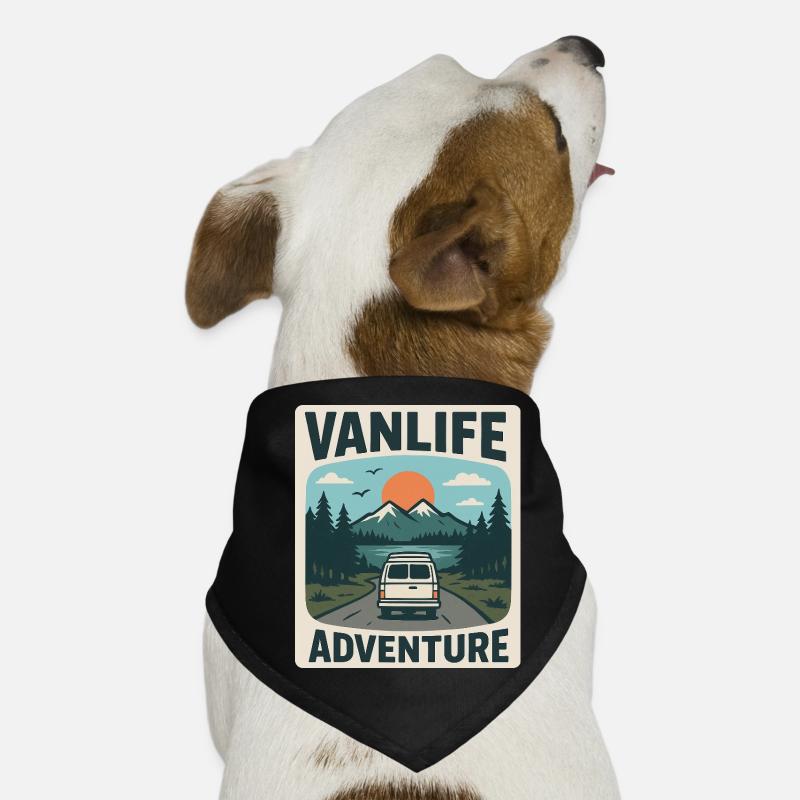 Vanlife Adventure Bandana pour chien