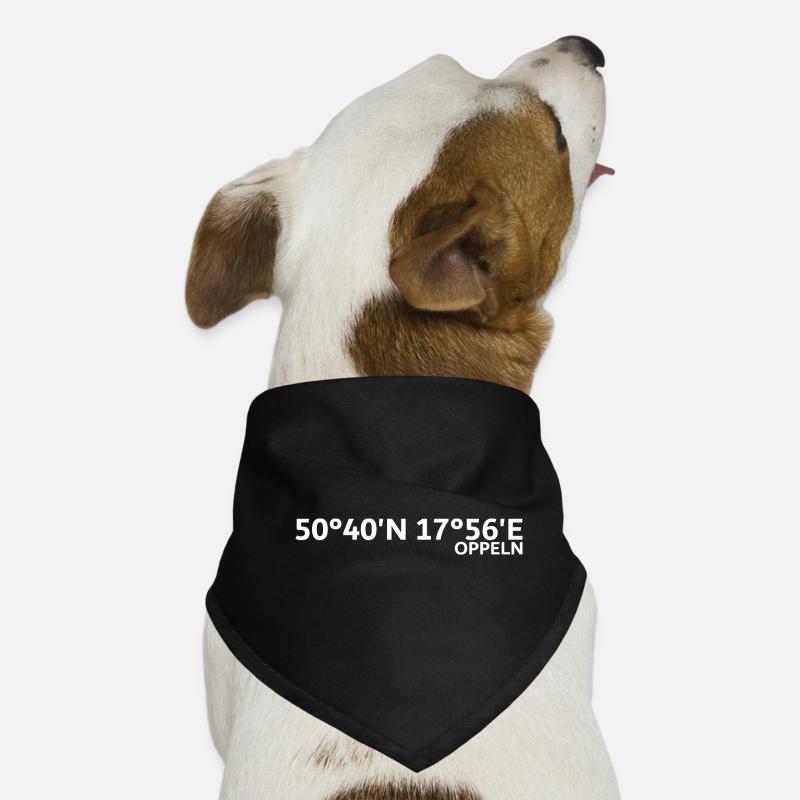 Opole Coordinates Dog Bandana