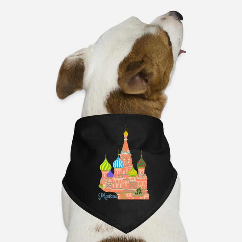 Moskau Basilius Kathedrale Hunde-Bandana