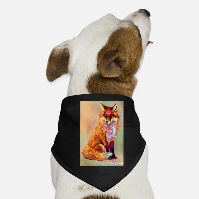Fuchs Poster Hunde-Bandana