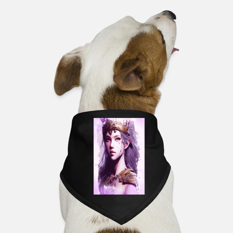Valkyrie Amazon Warrior Fine Art Affiche Bandana pour chien
