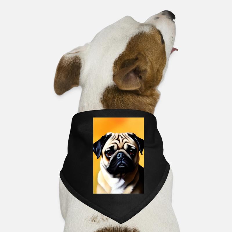 Pug Dog Dog Bandana