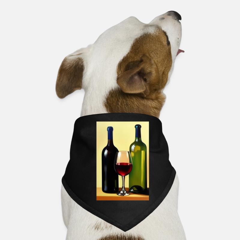 Buveurs de vin Bandana pour chien