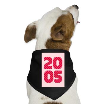 Poster 2005 - Hunde-Bandana - Schwarz - Vorne