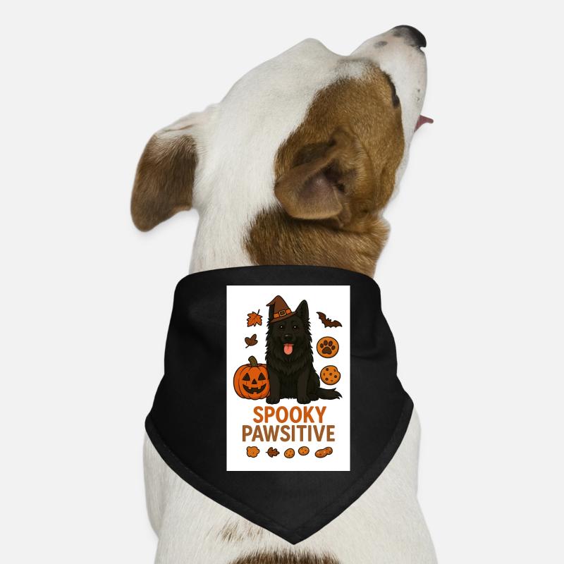 Spooky Pawsitive Hunde-Bandana
