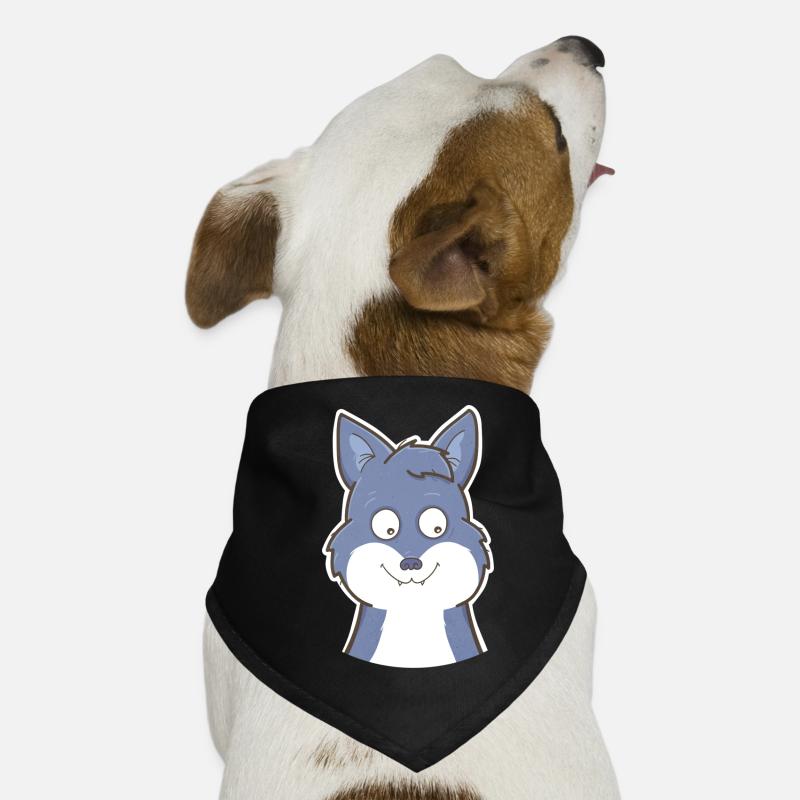 Wolf Hunde-Bandana