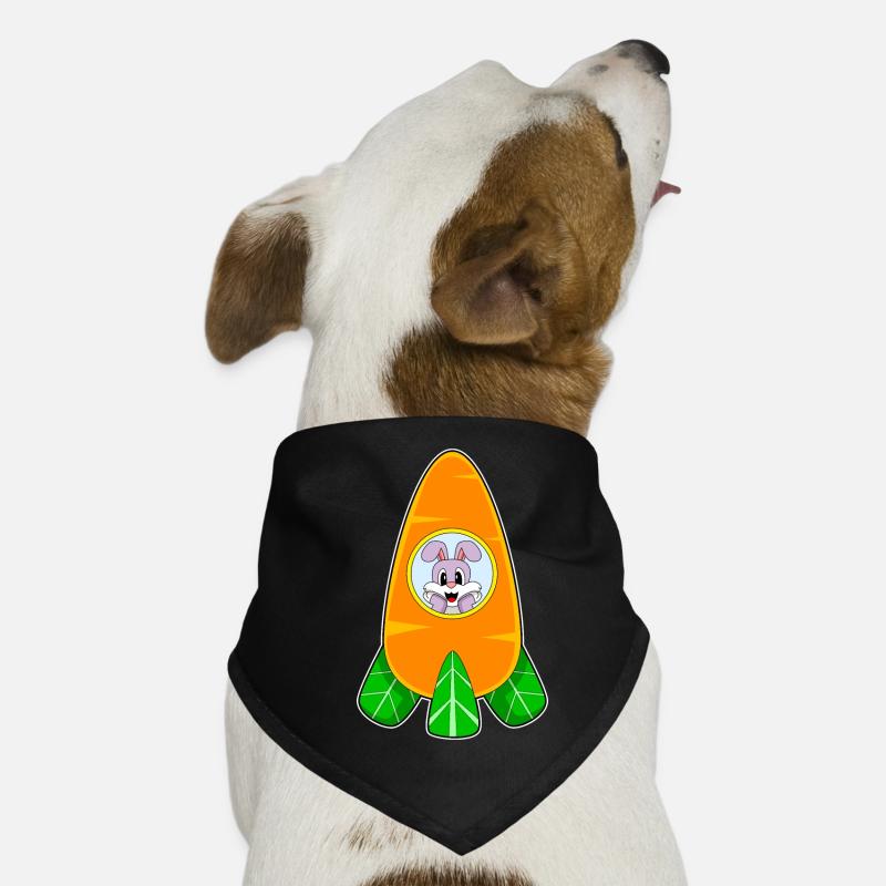 Rabbit Spaceship Space Dog Bandana