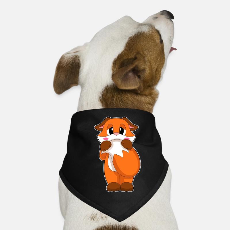 Renard timide Bandana pour chien