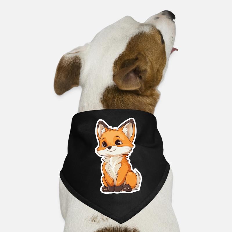 Fuchs Hunde-Bandana