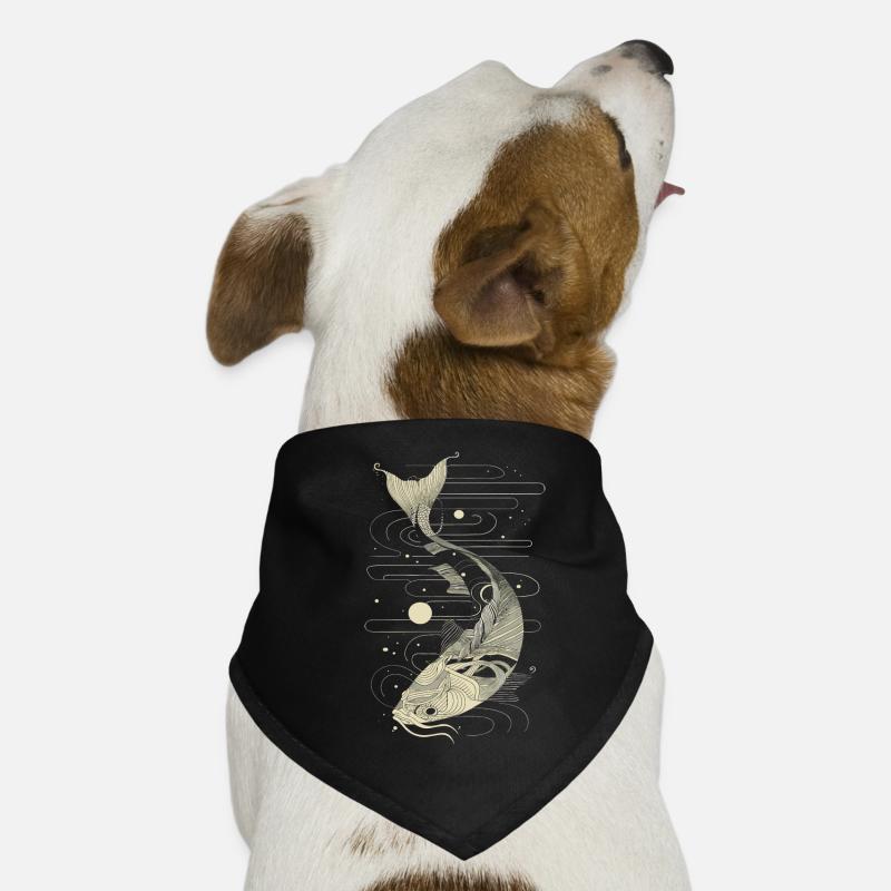 Fish Graphic Dog Bandana