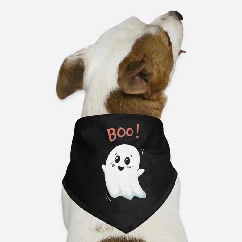 Boo Ghost: Cute Ghost Dog Bandana