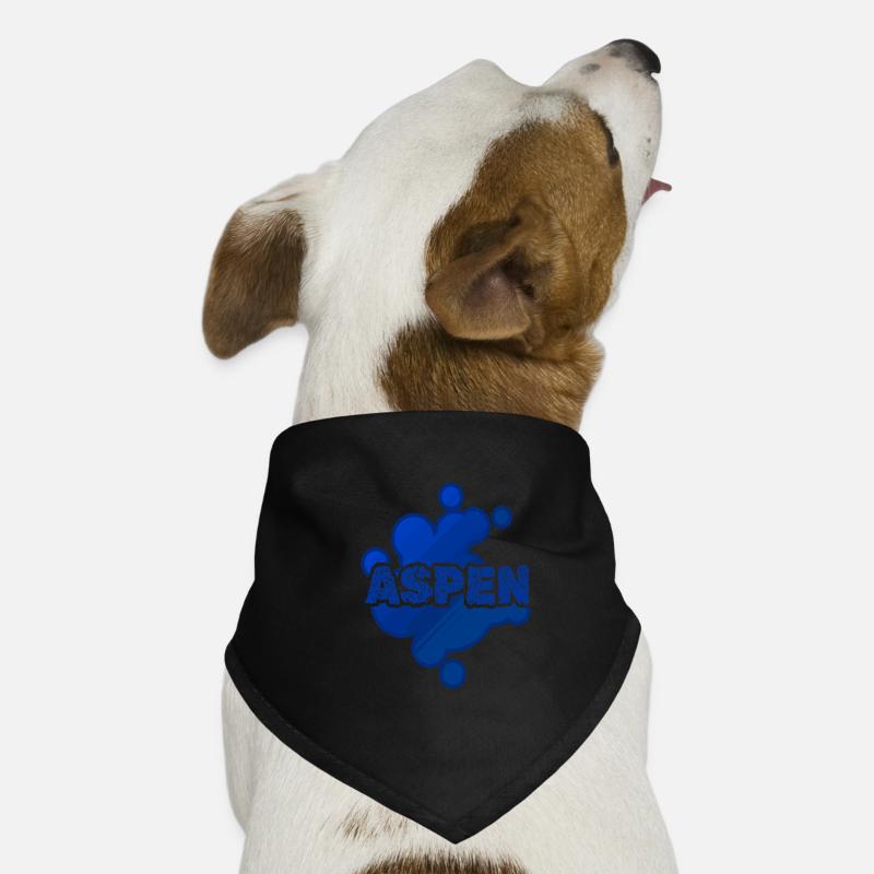Aspen comme prénom Bandana pour chien