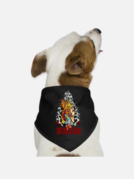 The End is near - Dog Bandana - black