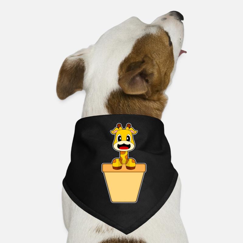 Giraffe Cream Cone Dog Bandana