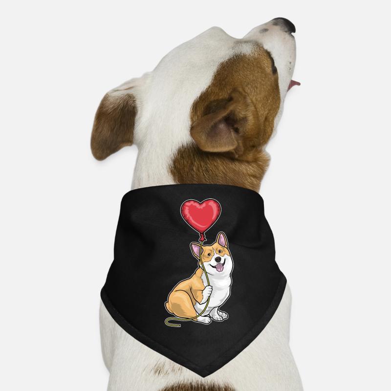 Ballon corgi Bandana pour chien