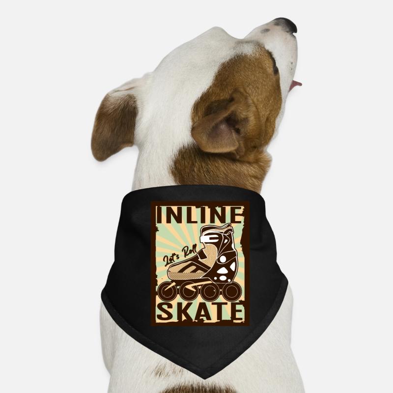 inline skates inlineskater Dog Bandana