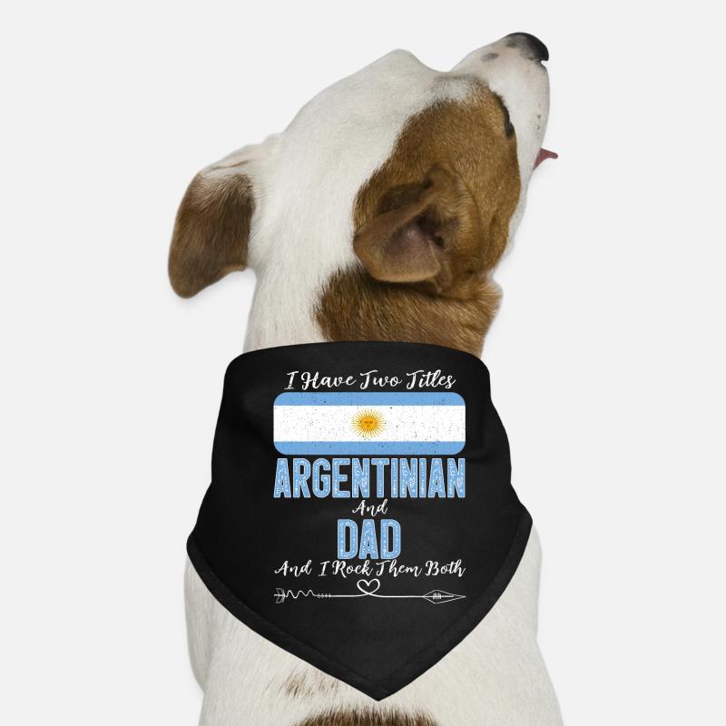 Argentinischer Vater Hunde-Bandana