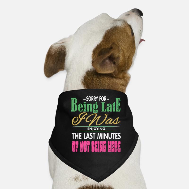 Sorry for the delay Dog Bandana