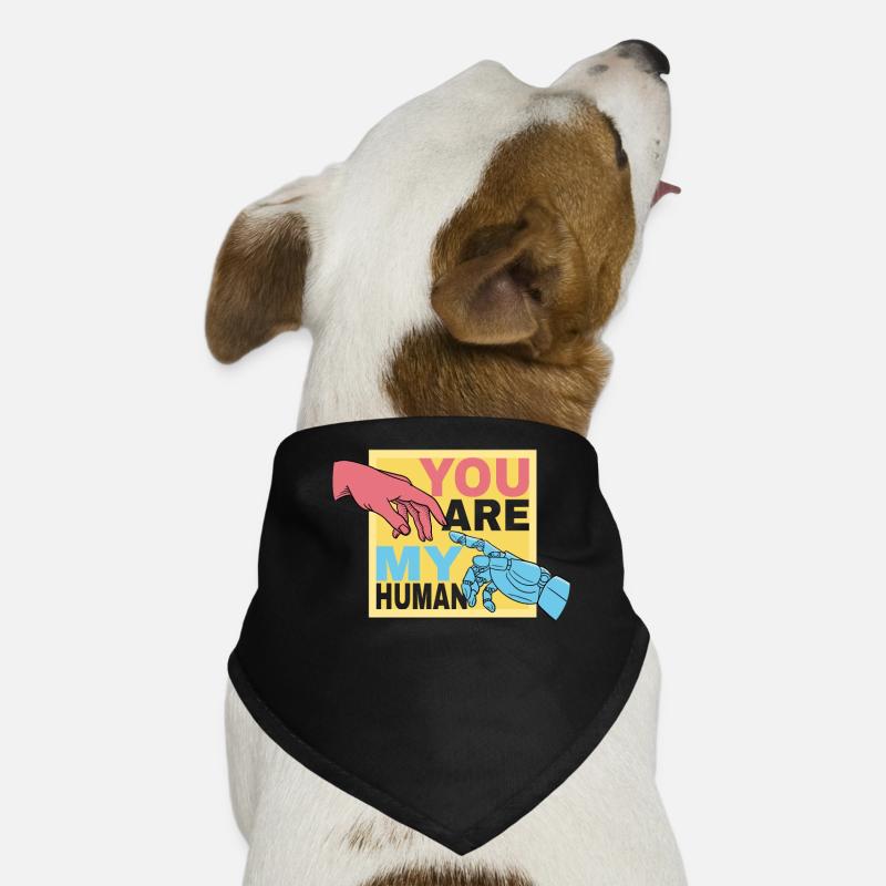 Tu es mon amour humain pour la Saint-Valentin Bandana pour chien
