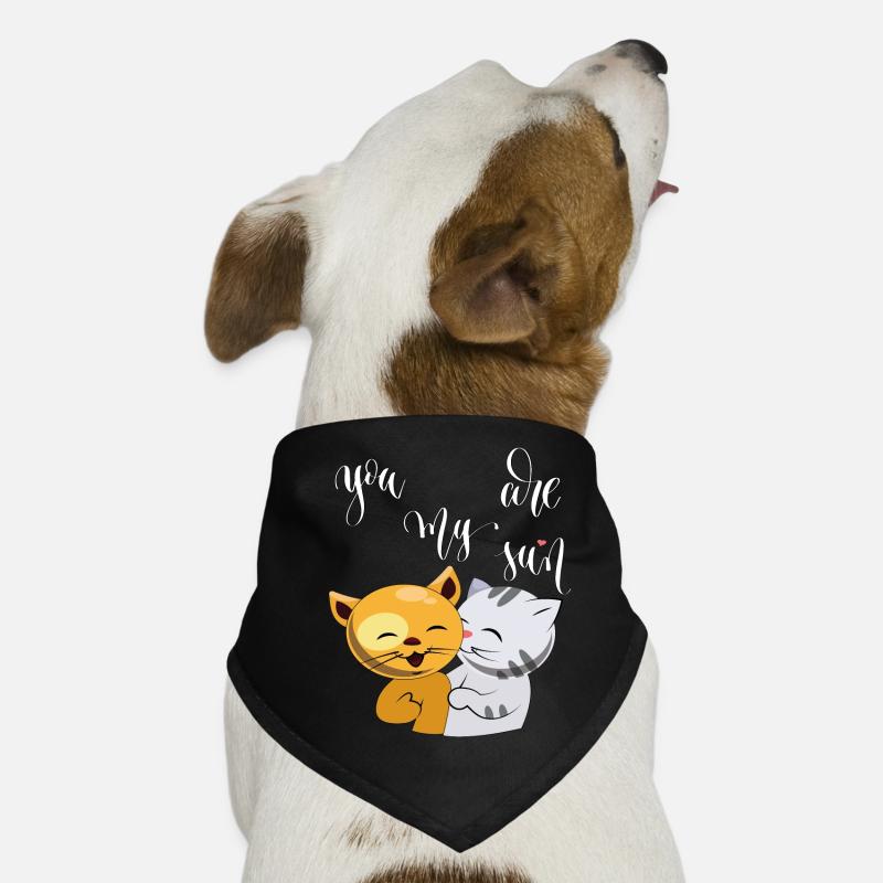 Chats, vous êtes mon Soleil Bandana pour chien