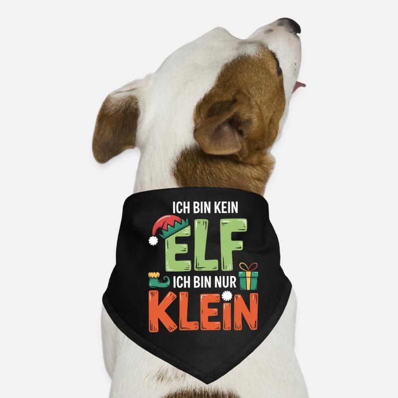 Ich bin kein Elf, ich bin Klein Hunde-Bandana