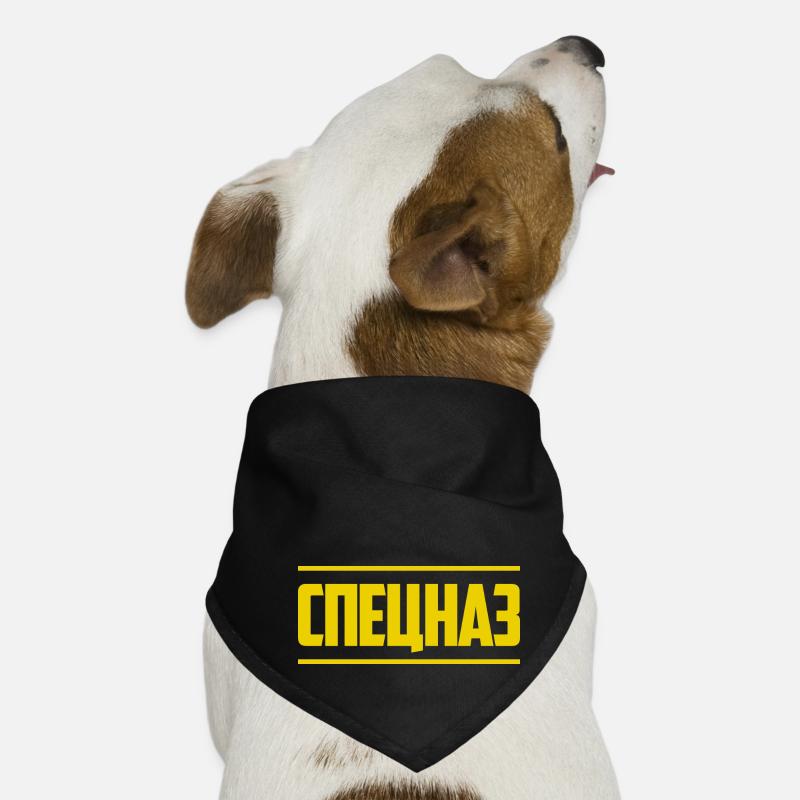 Unité spéciale russe SPEZNAS Russie Russie Bandana pour chien